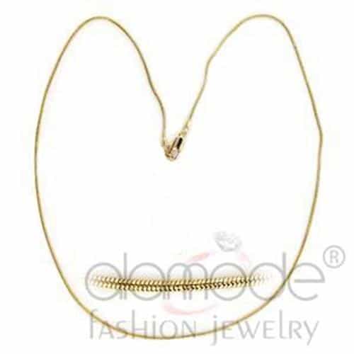 35525 - Gold Brass Chain With No Stone