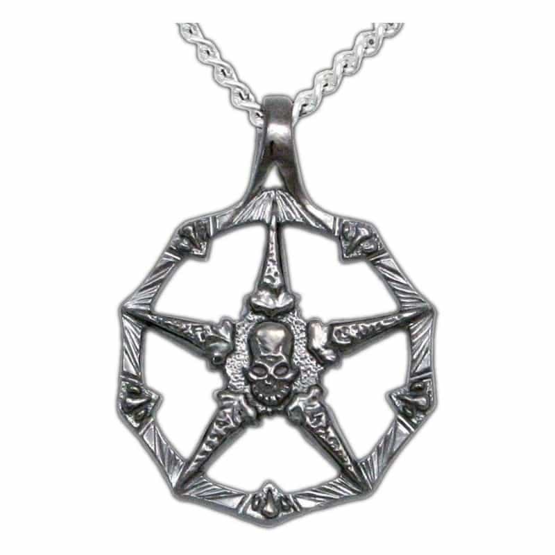 Bone Faction Pendant - Silver