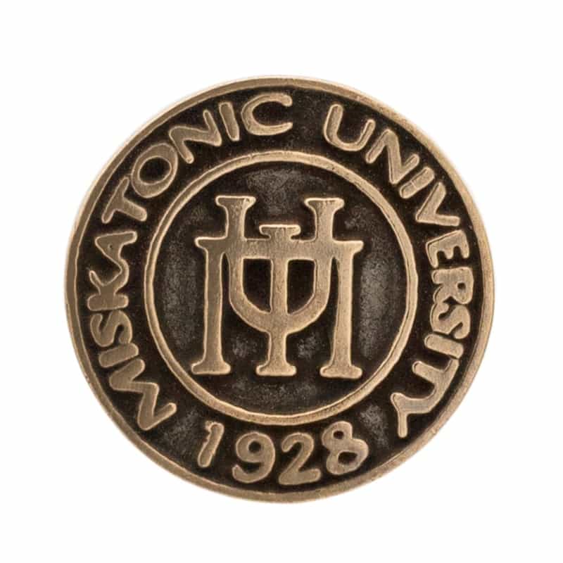 Miskatonic University Pin - Bronze