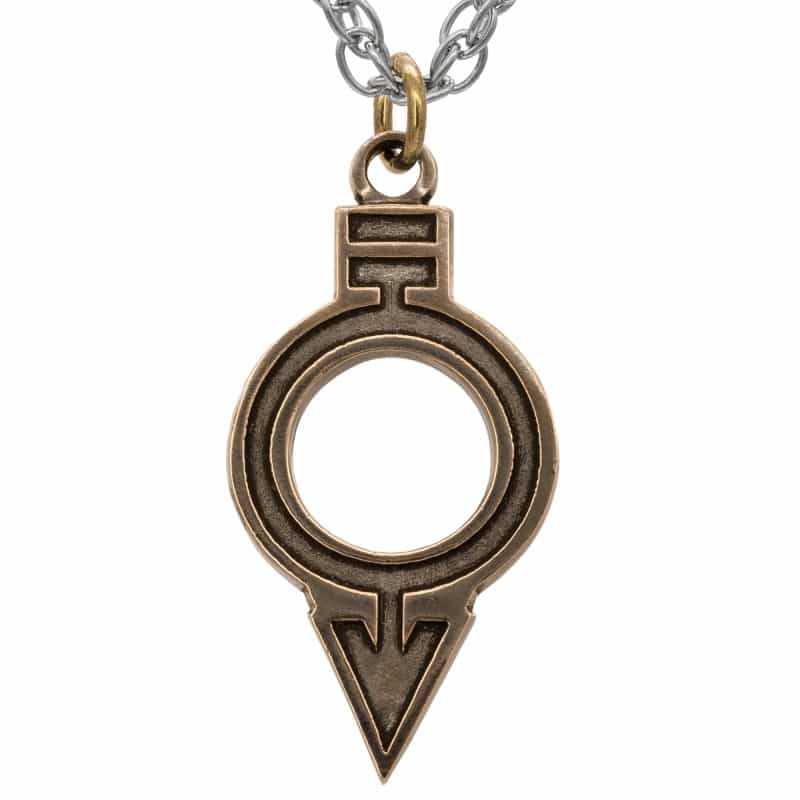 Red Society Pendant - Bronze