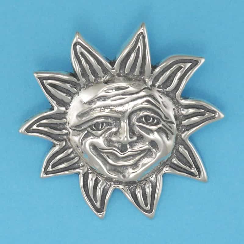 Sun Face Pendant