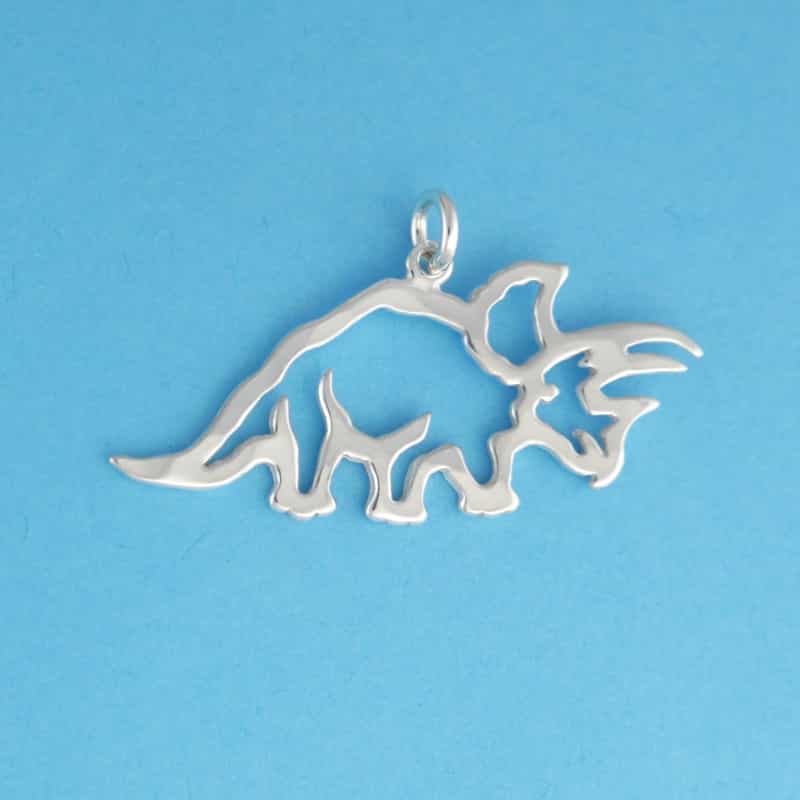 Triceratops Charm