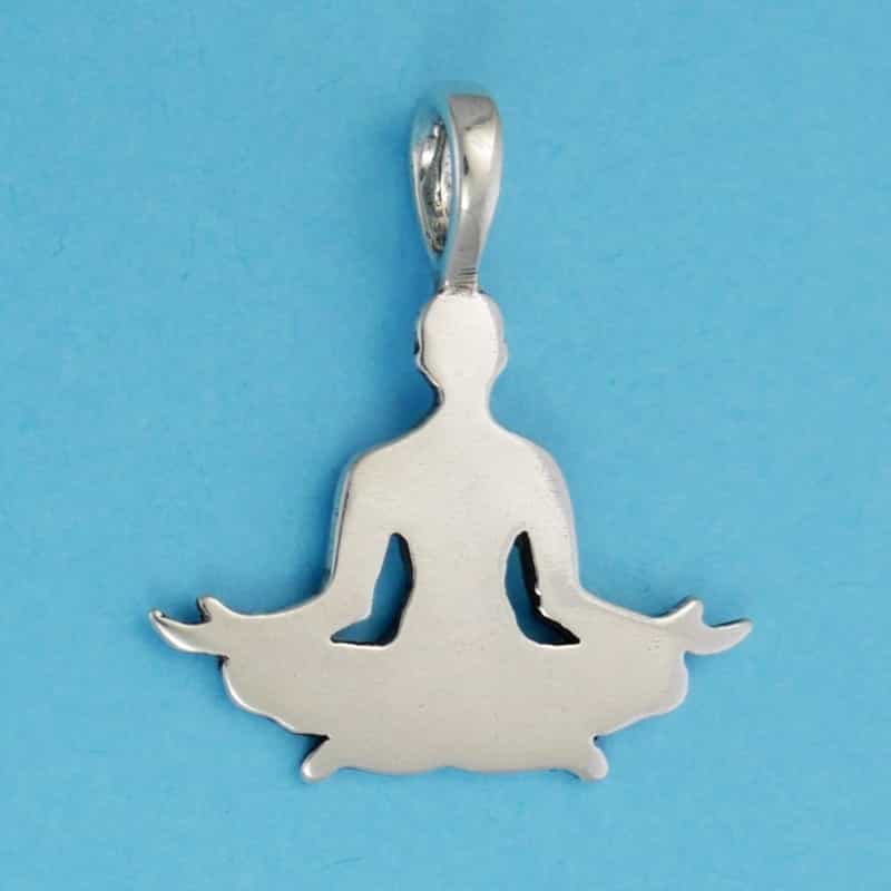 Yoga Lotus Pose Pendant