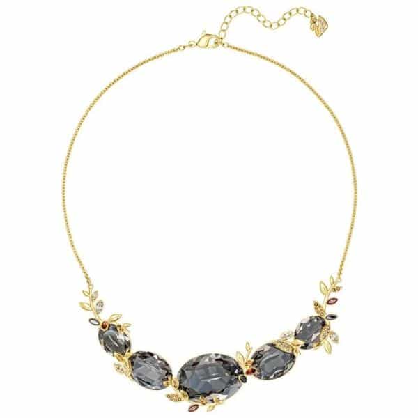 Swarovski Collections March Squirrel Necklace, Multi-Colored, Gold Plating