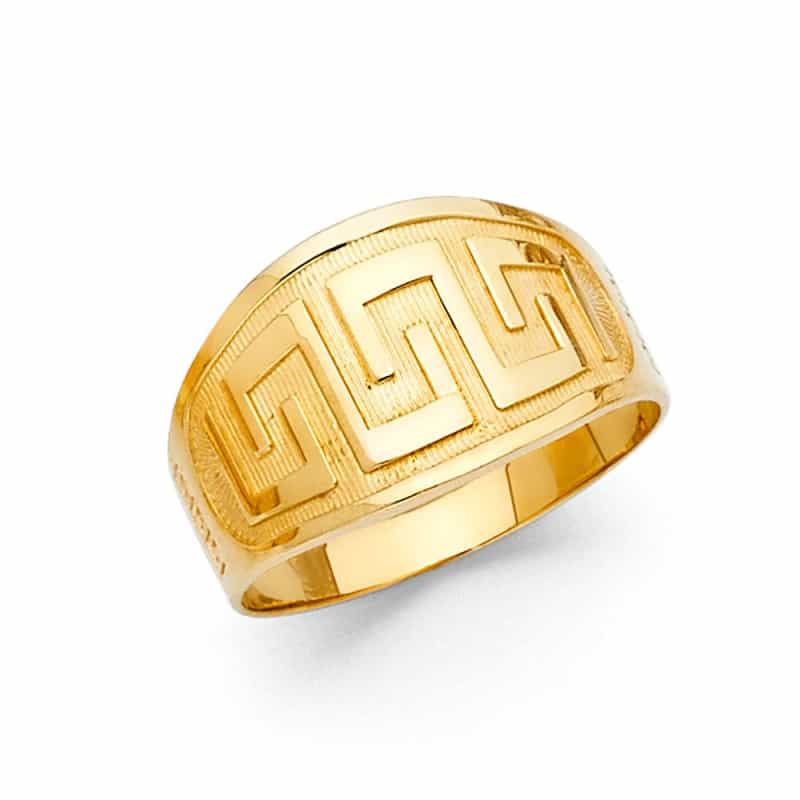 14K Solid Gold Fancy Fashion Ring