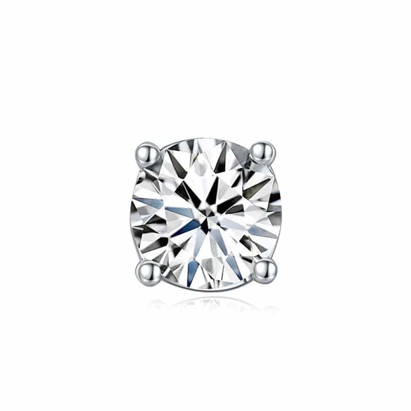 0.5 Carat Lab Grown Diamond Earrings (1 Piece) White Gold _1