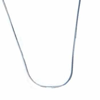 Sterling Silver 18 Inch 4 Side 1.5 Mm Snake Neck Chain