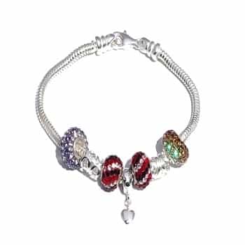 Sterling Silver 7 1/2 Inch 3.2Mm Snake Bracelet With Screw Off Top