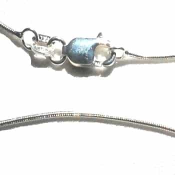 925 Sterling Silver 7 Inch 1Mm Snake Bracelet