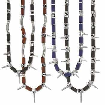 New Industrial Tribal Spike Necklaces