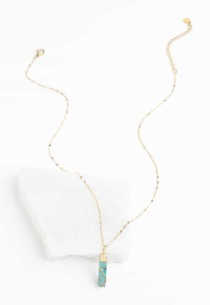 Brayden Turquoise Pendant Necklace
