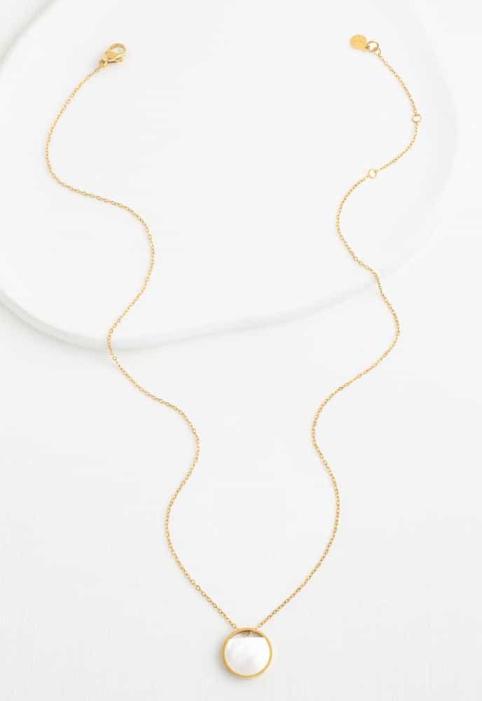 Iris Mother-Of-Pearl Necklace