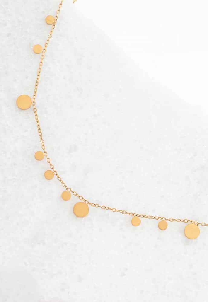 Confetti Gold Necklace
