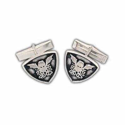 Cthulhu Crest Cufflinks