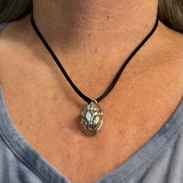 Great Plains Toad Pendant - Sterling Silver