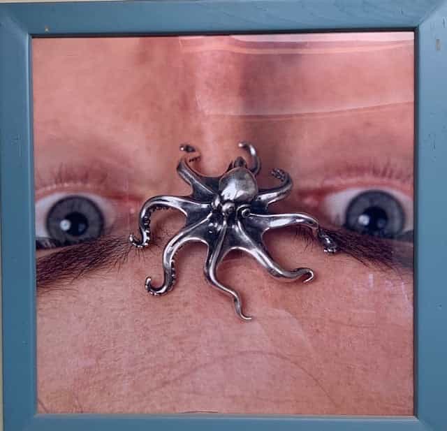 Octopus Pendant - Sterling Silver