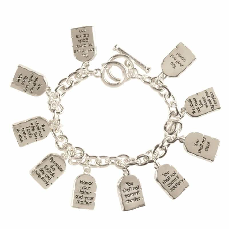 Bracelet 10 Commandments Oval Links