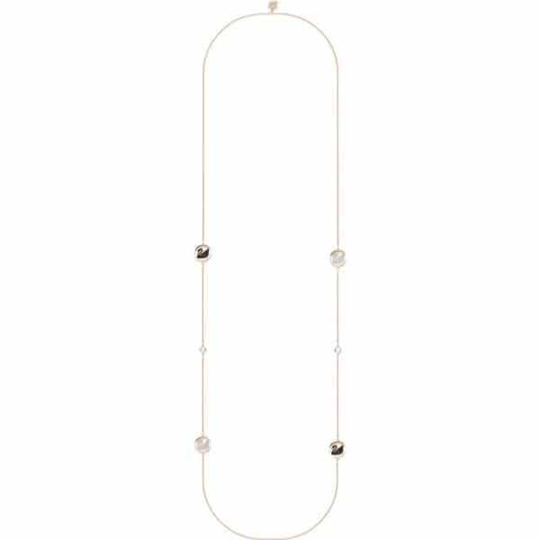 Swarovski Collections - Hall Swan Strandage, Gray, Rose Gold Plating