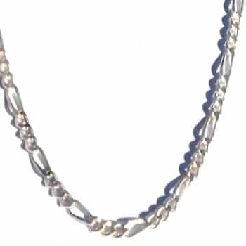 Sterling Silver 20 Inch Link Neck Chain Necklace 3Mm