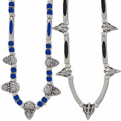 New Industrial Tribal Biker Skull Necklaces