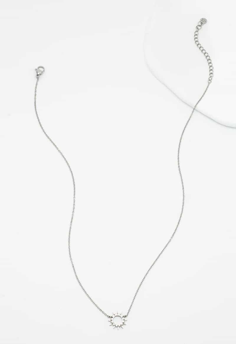 Mallory Silver Necklace