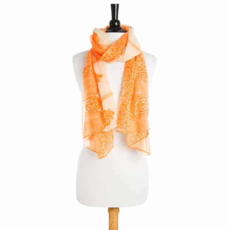 Tina Scarf In Orange